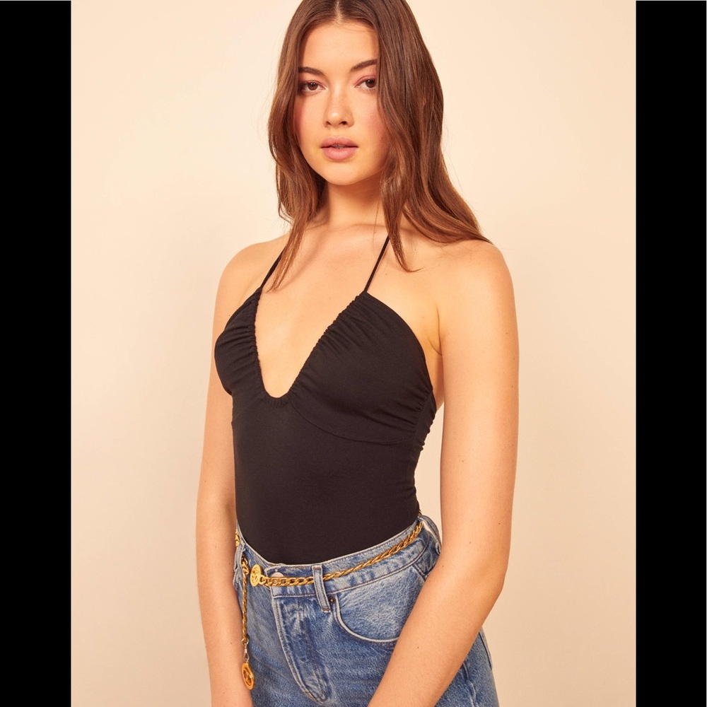 Reformation Alessandro U-Neck Bodysuit